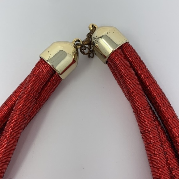 Sparkly Edgy Three-Strand Rolo Necklace - Picture 3 of 6